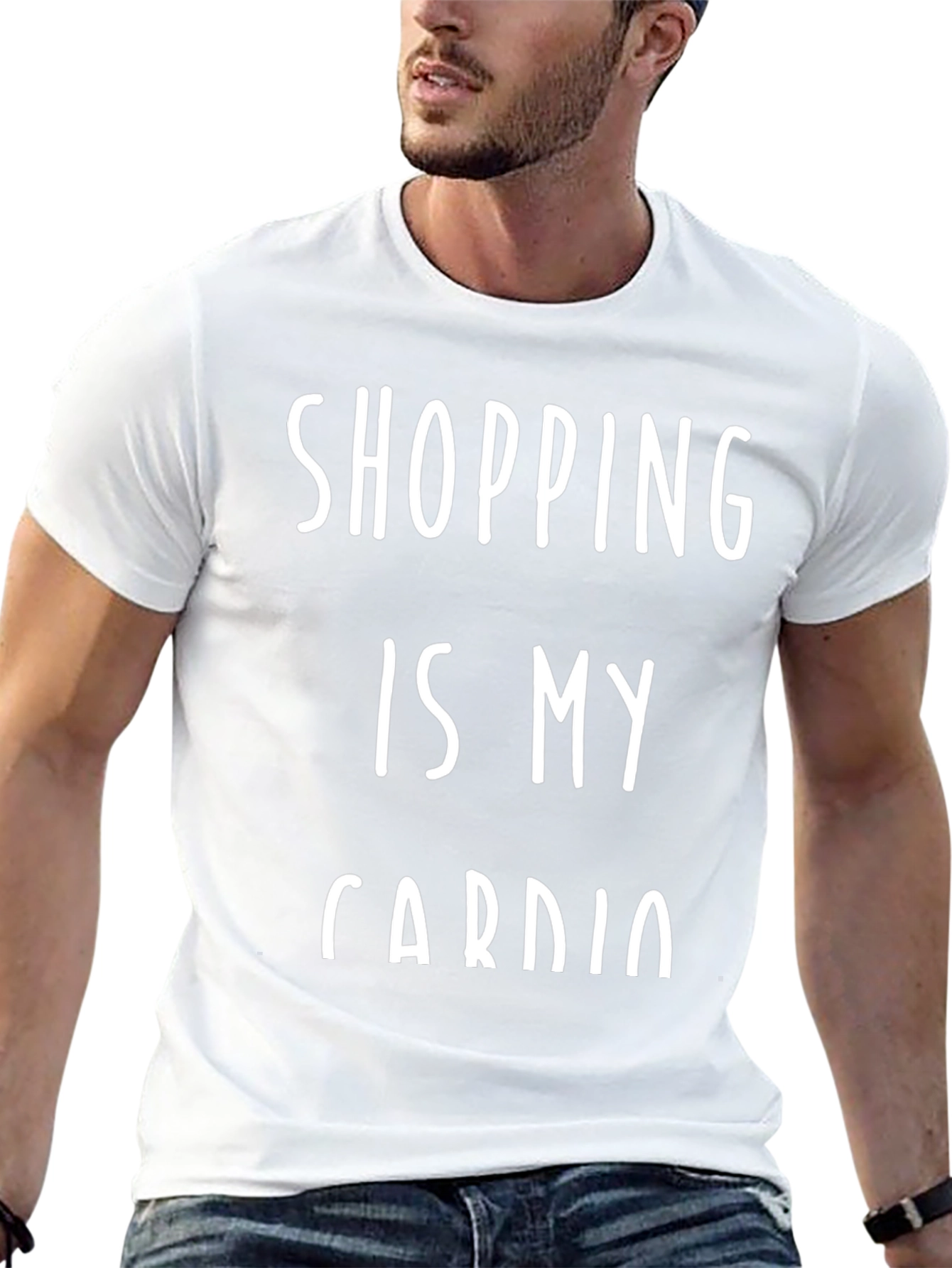 Shopping Is My Cardio Graphic Tee
