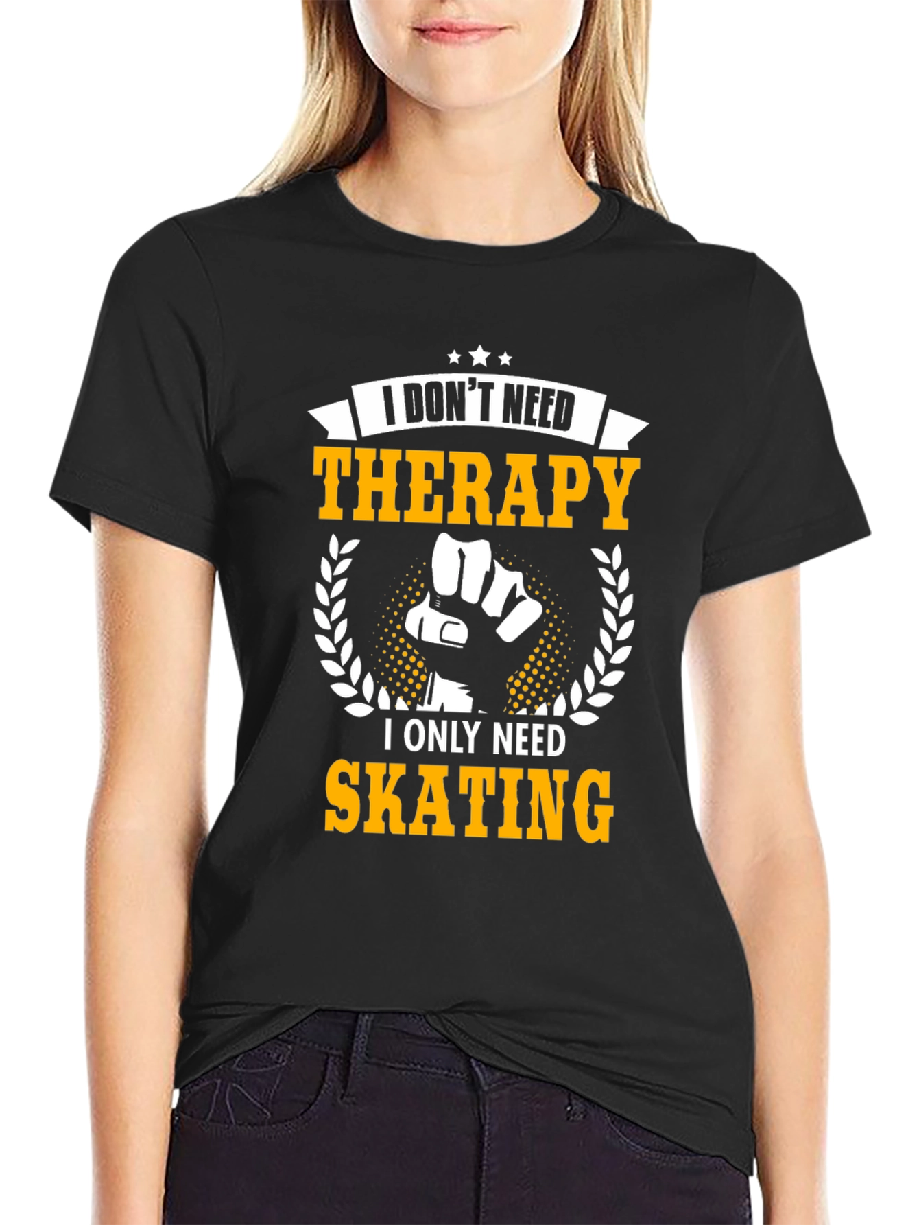 Skating Therapy T-Shirt - Funny Skater Gift