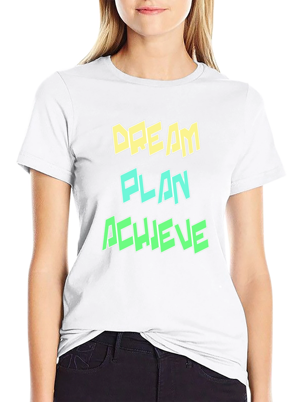 Dream Plan Achieve Graphic T-Shirt