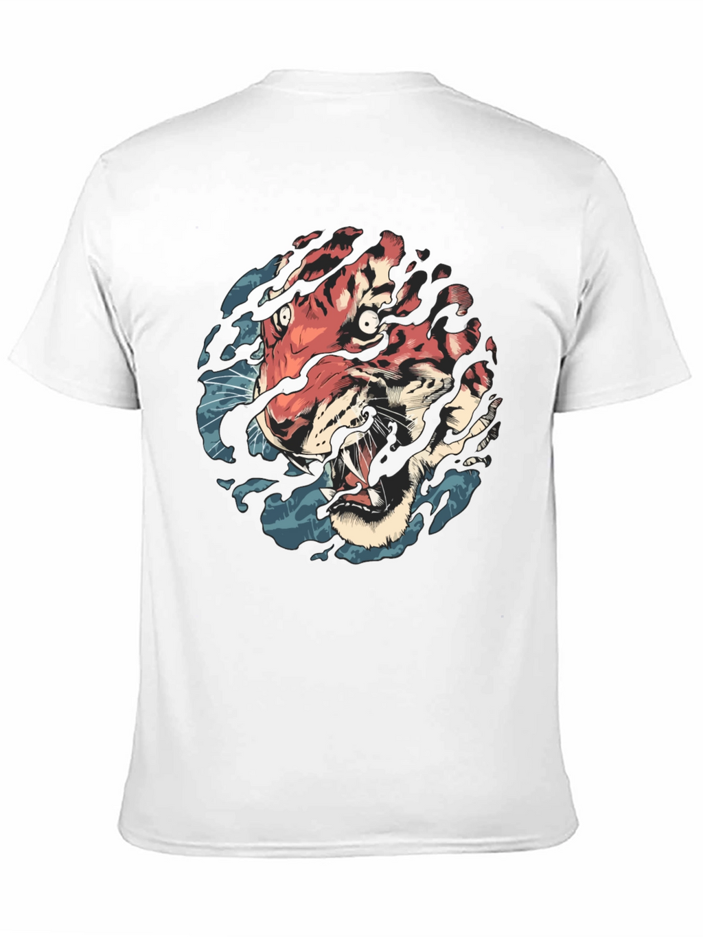 Tiger Graphic Black T-Shirt