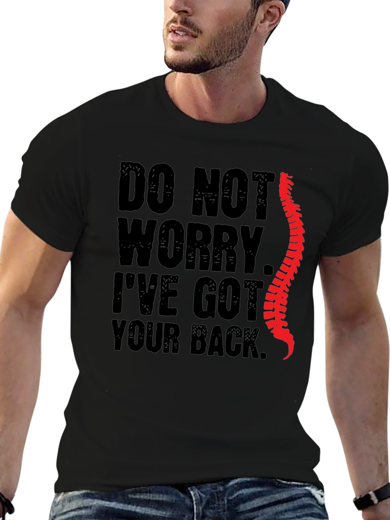 Funny Chiropractic T-Shirt - Ive Got Your Back!