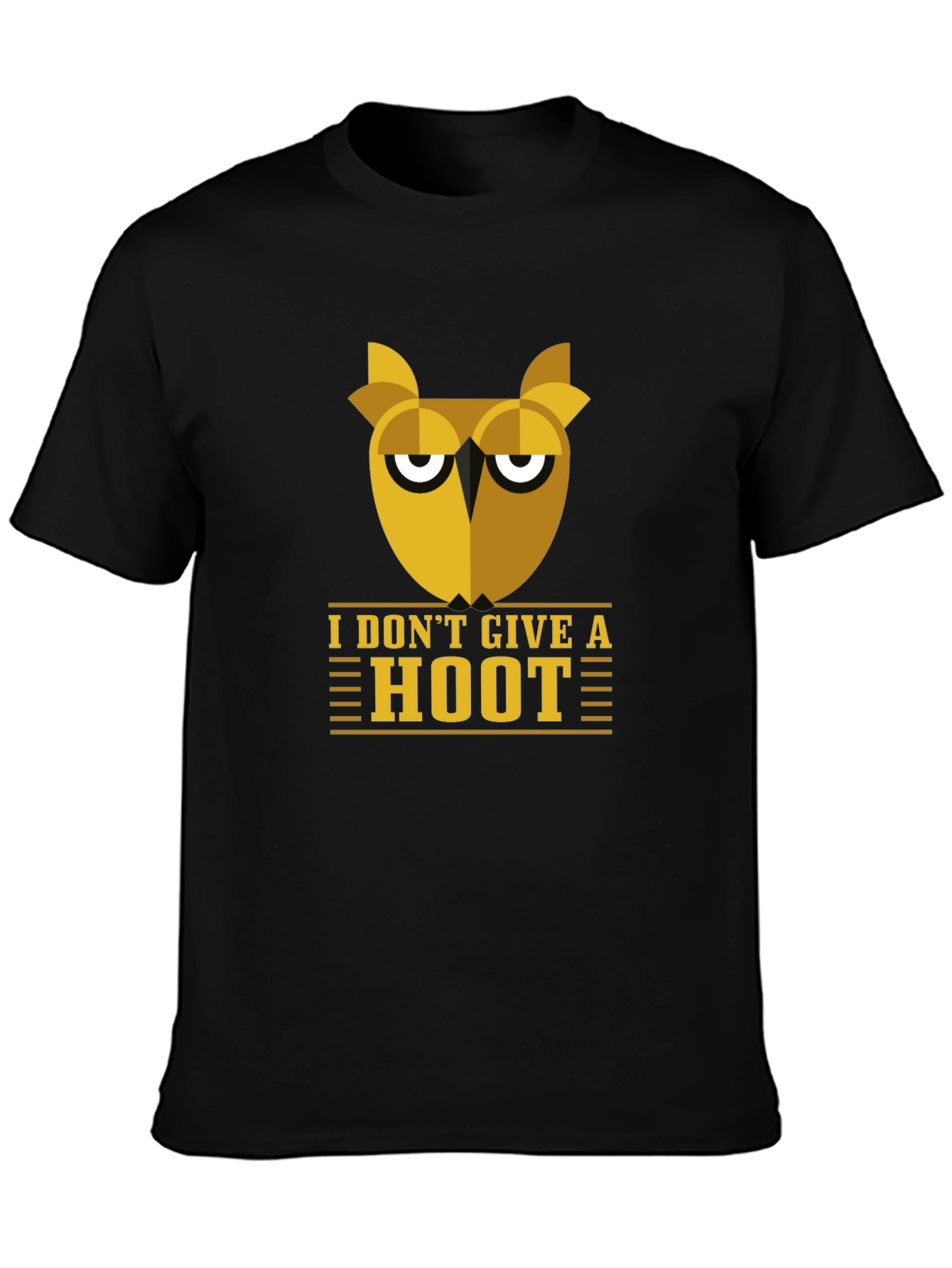 I Dont Give A Hoot Owl Graphic Tee