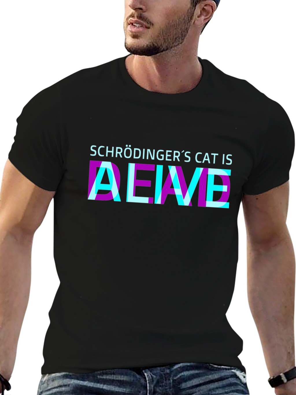 Schrödingers Cat Is Alive T-Shirt