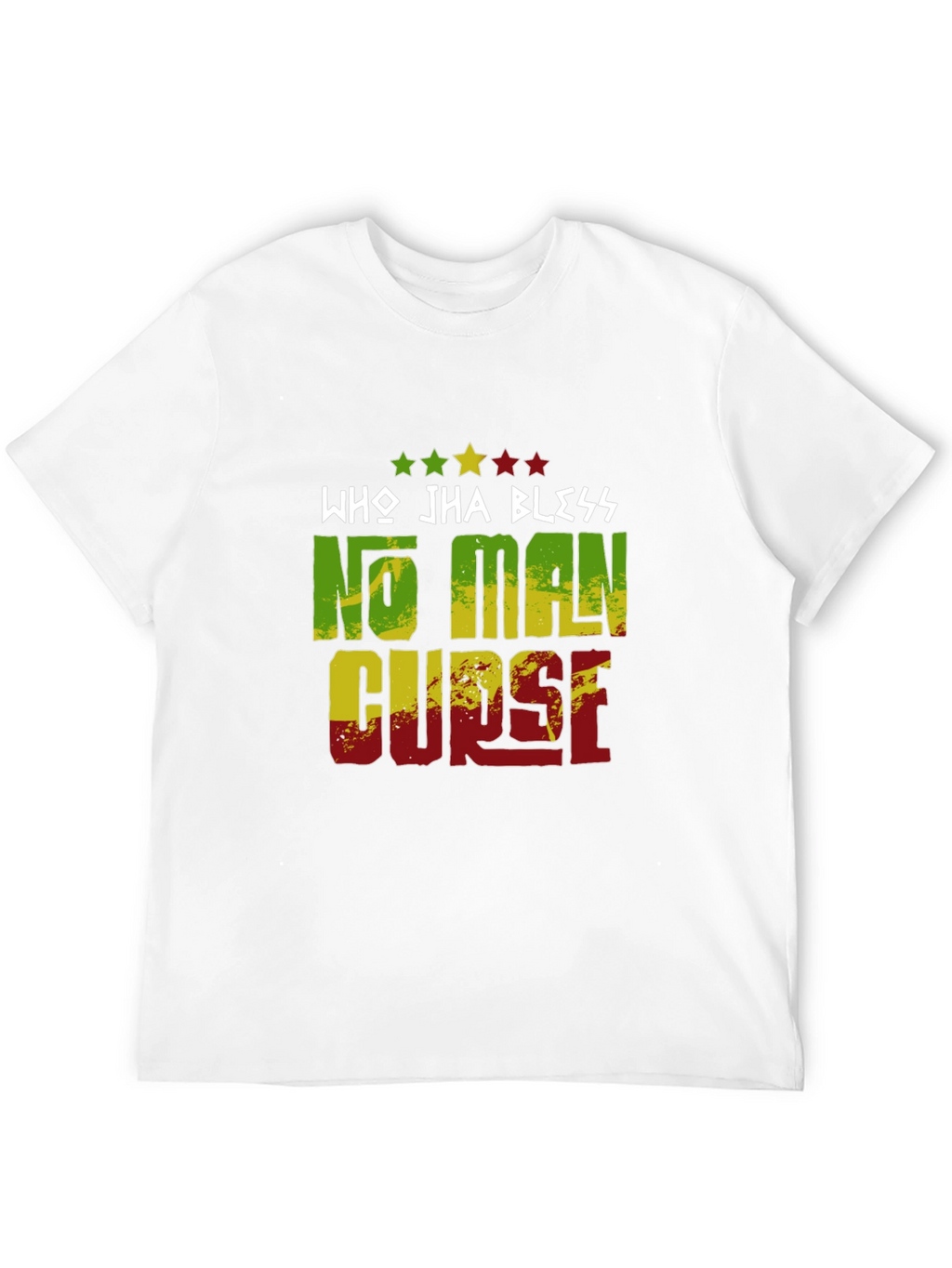 Who Jha Bless No Man Curse Graphic Tee