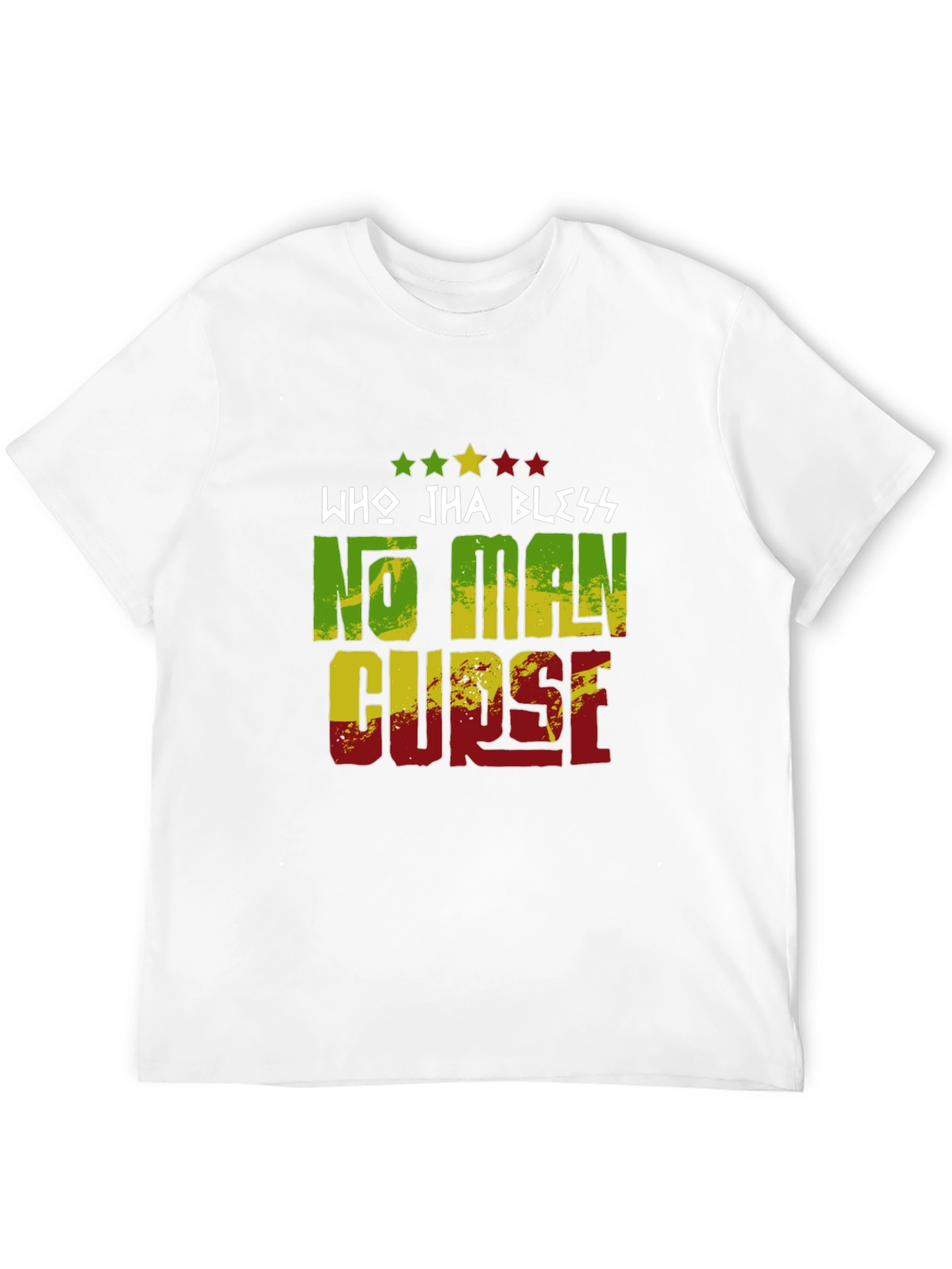 Who Jha Bless No Man Curse Graphic Tee