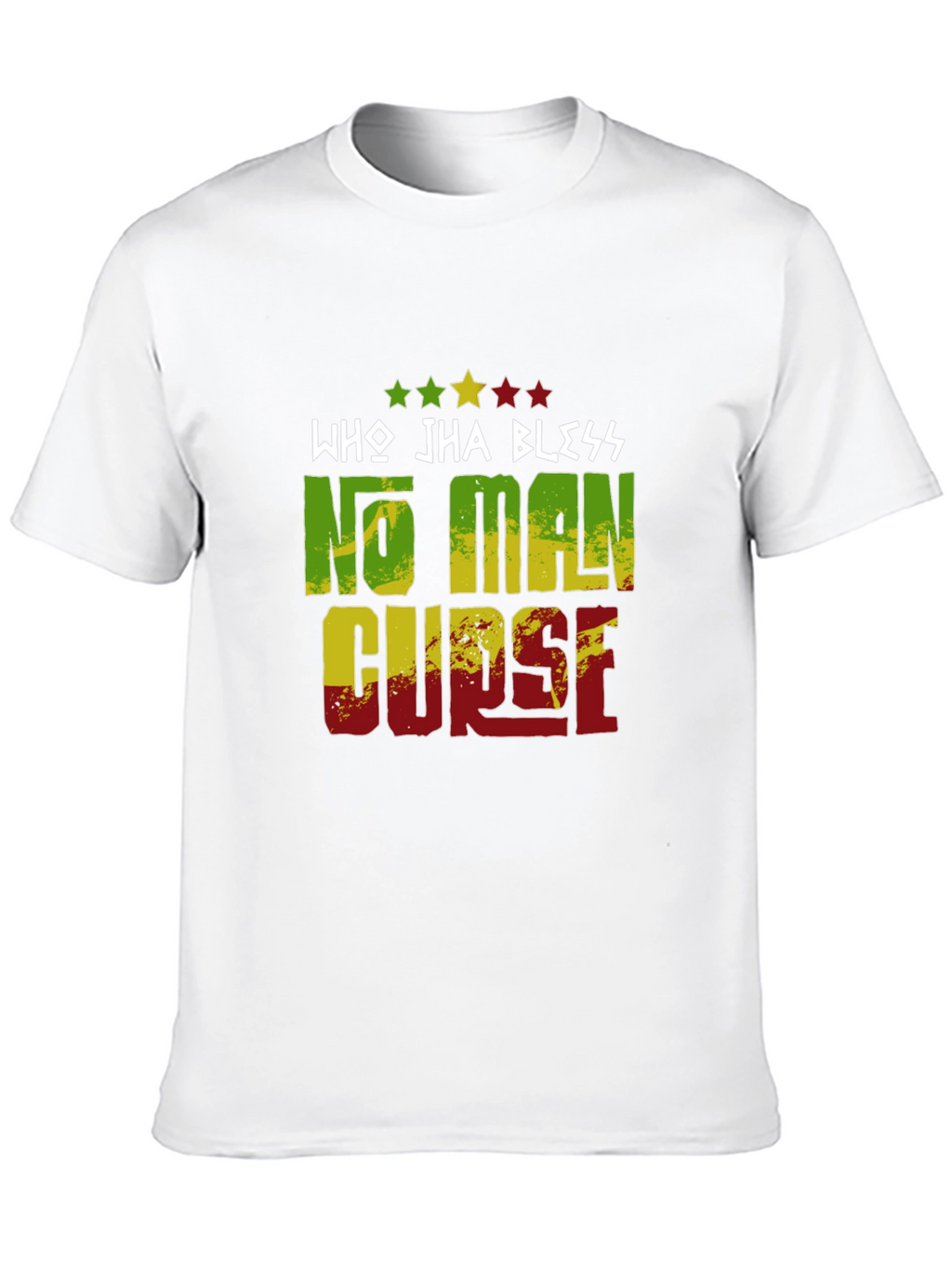 Who Jha Bless No Man Curse Graphic Tee