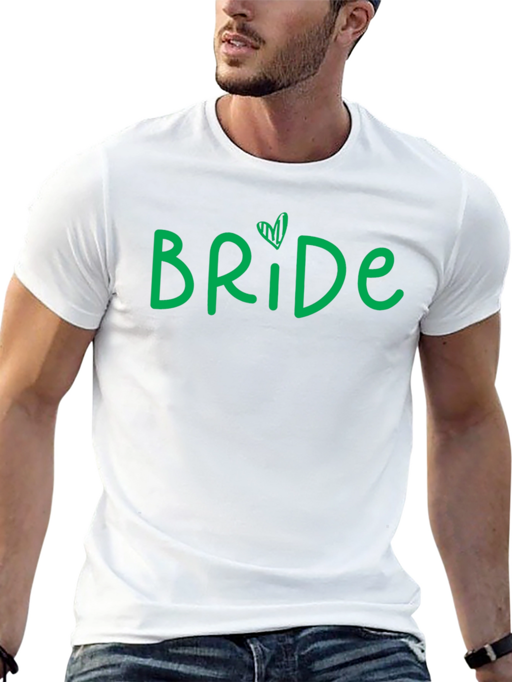 Bride Graphic T-Shirt - Black Crew Neck Tee