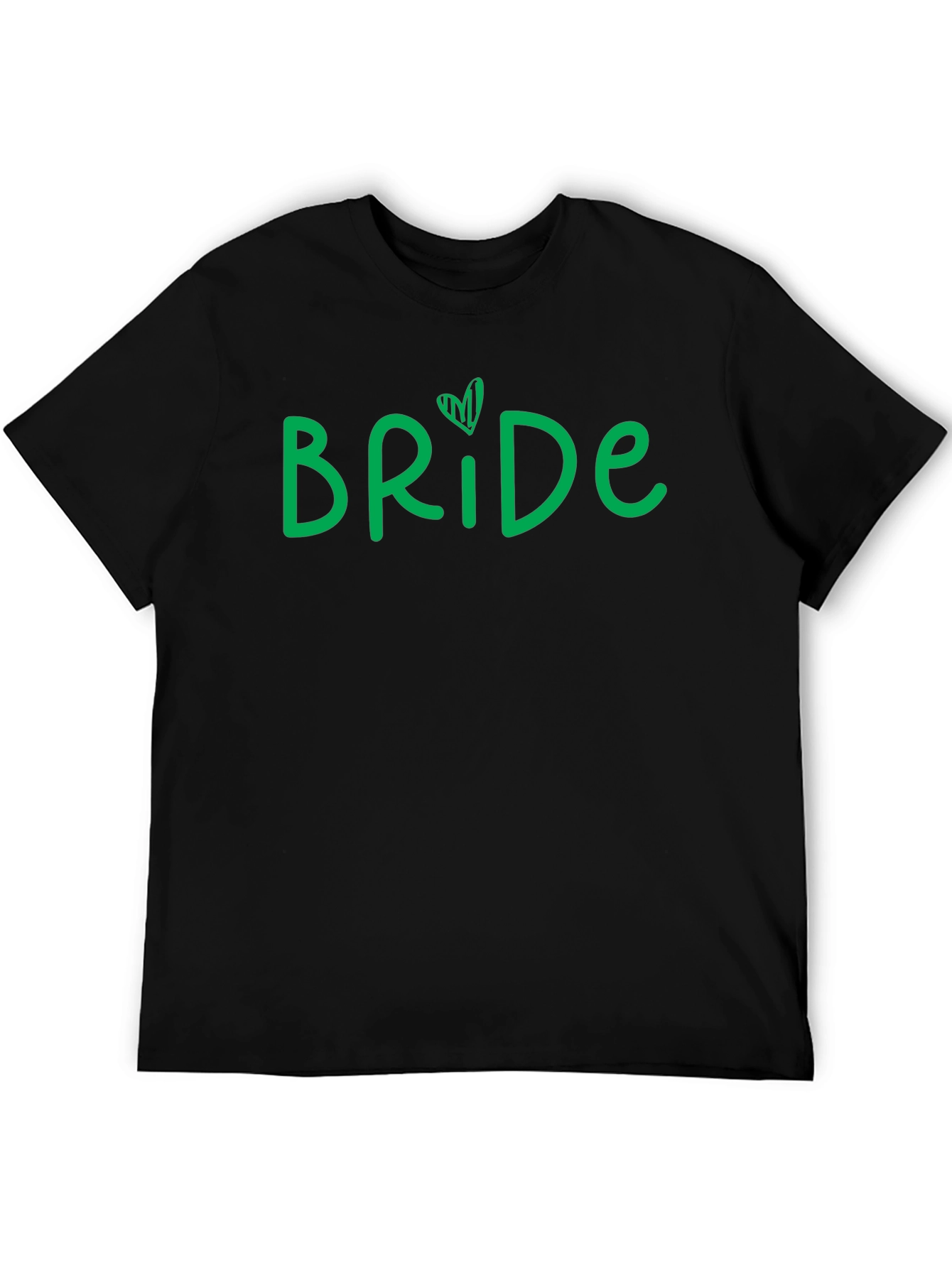 Bride Graphic T-Shirt - Black Crew Neck Tee