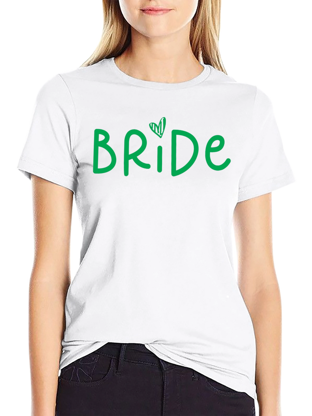 Bride Graphic T-Shirt - Black Crew Neck Tee