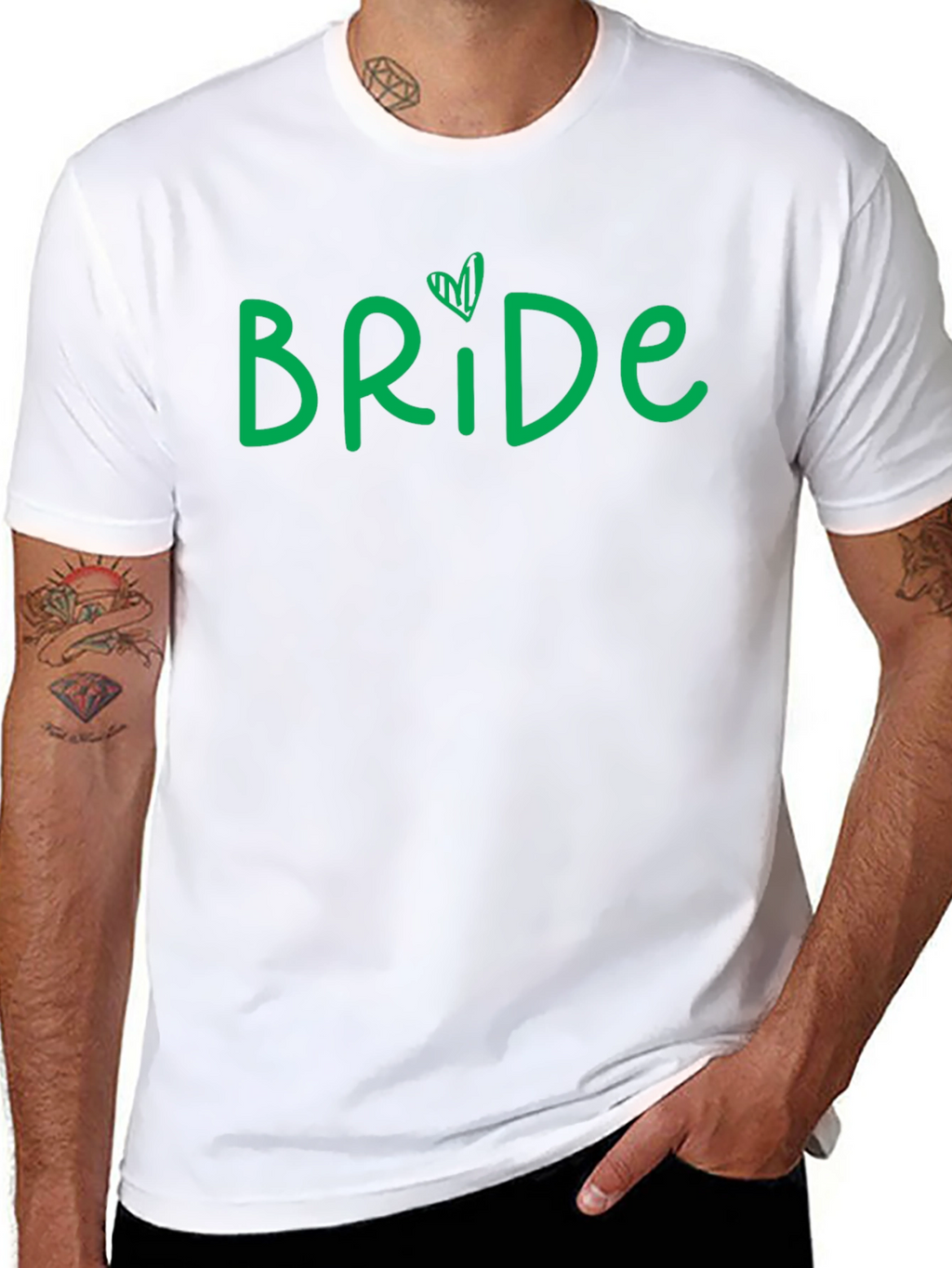 Bride Graphic T-Shirt - Black Crew Neck Tee