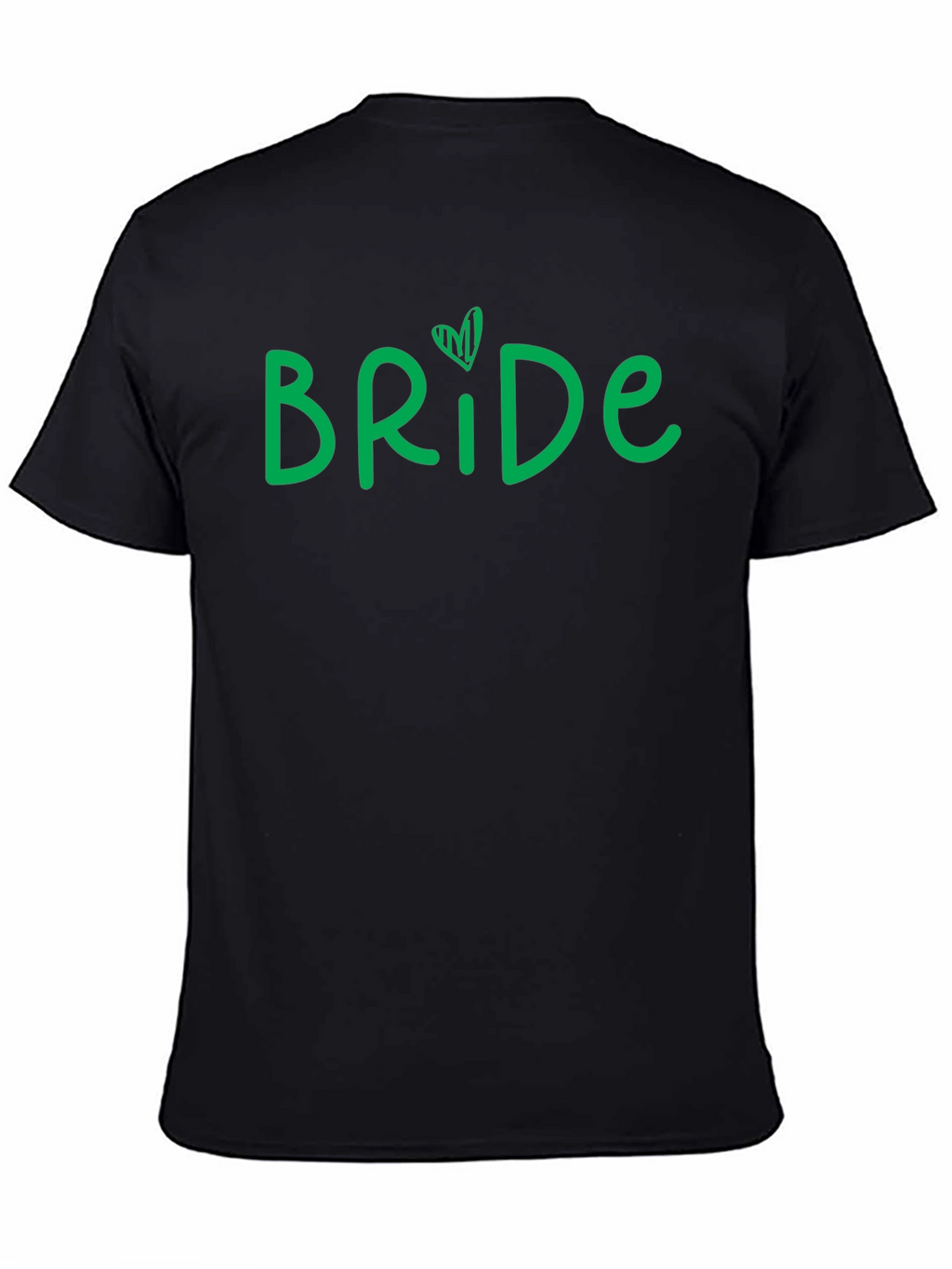 Bride Graphic T-Shirt - Black Crew Neck Tee