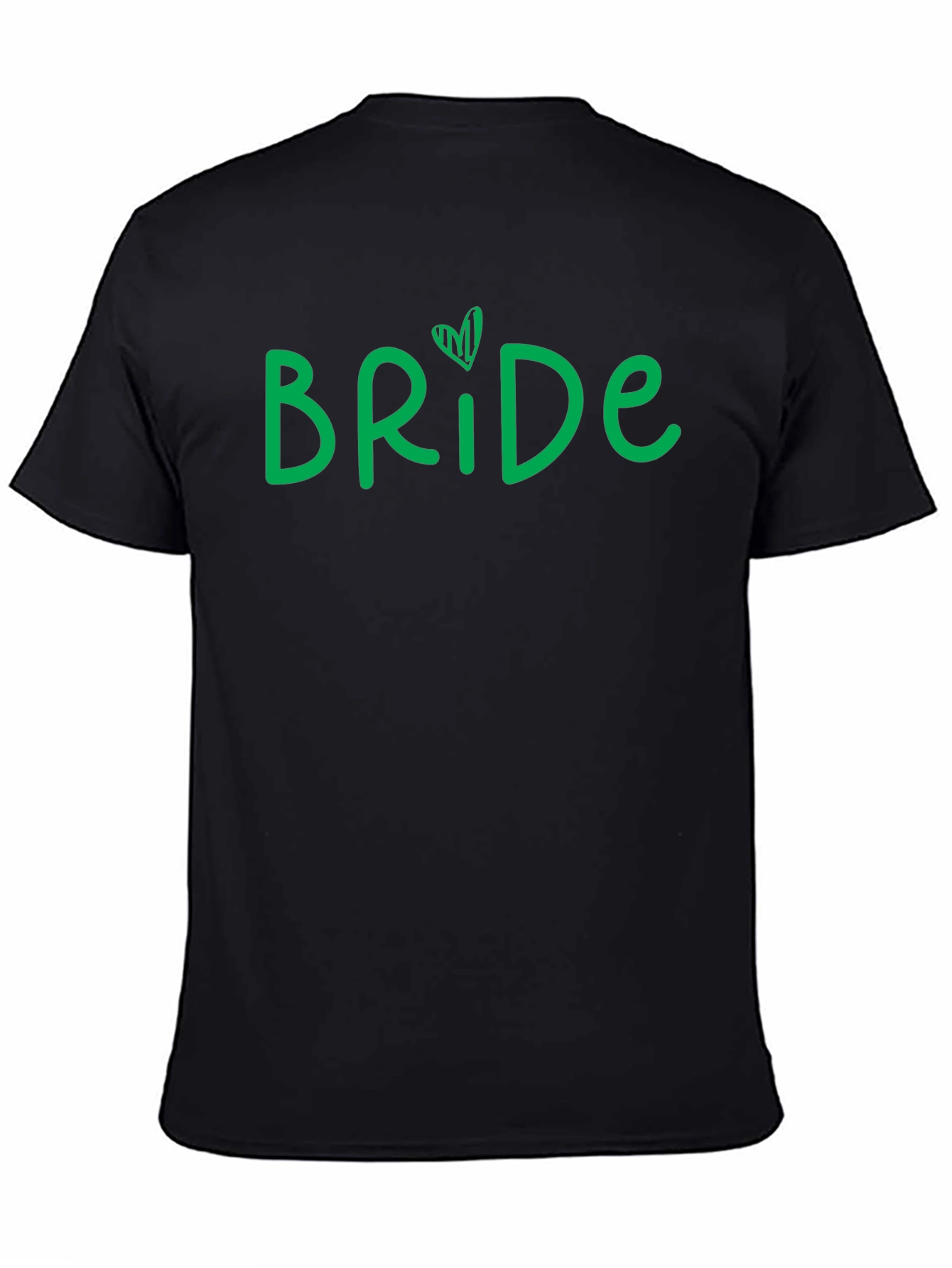 Bride Graphic T-Shirt - Black Crew Neck Tee