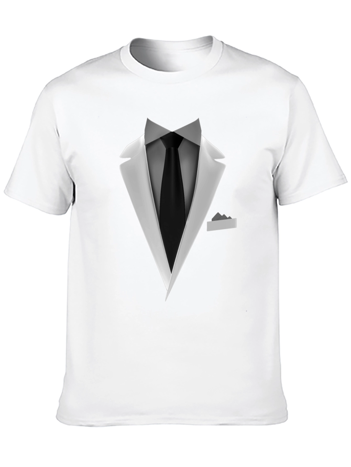 Tuxedo Graphic Tee - Formal Fun