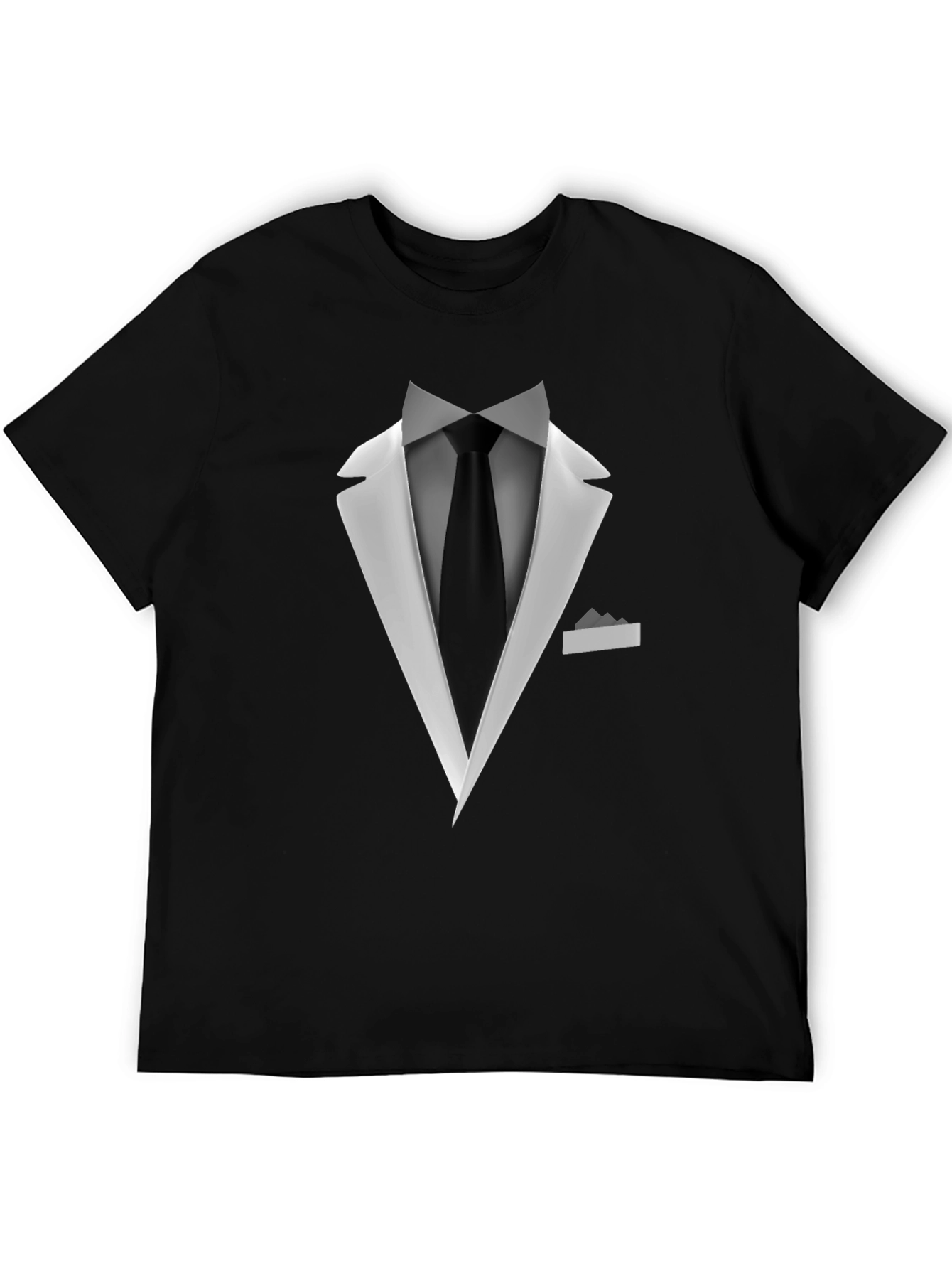 Tuxedo Graphic Tee - Formal Fun