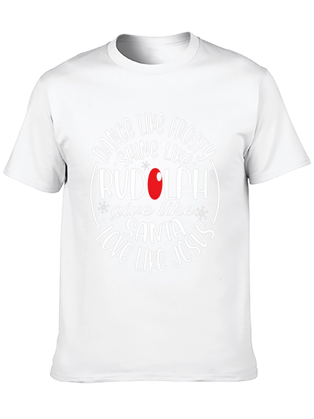 Festive Christmas Graphic Tee - Dance Like Frosty!