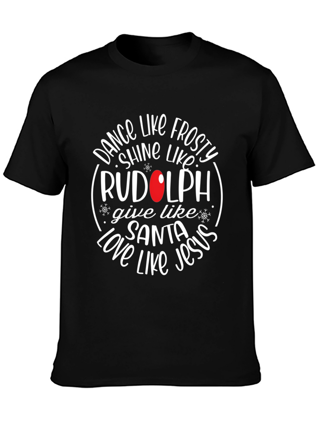 Festive Christmas Graphic Tee - Dance Like Frosty!