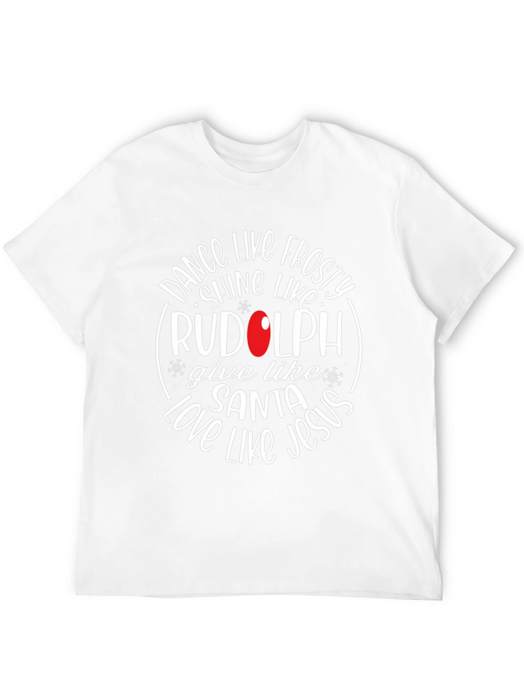 Festive Christmas Graphic Tee - Dance Like Frosty!
