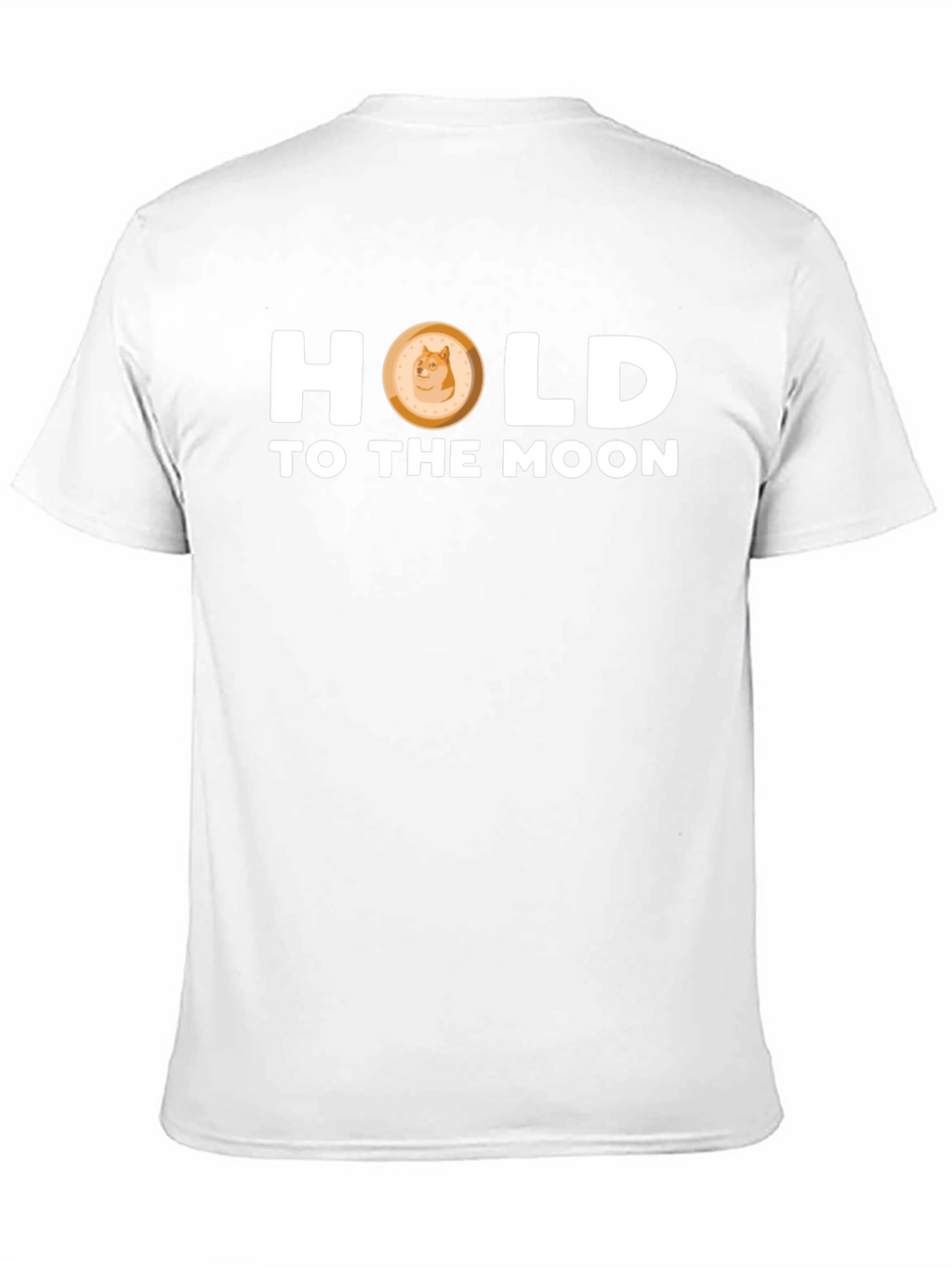Dogecoin “Hold to the Moon” T-Shirt – Crypto Doge Graphic Tee