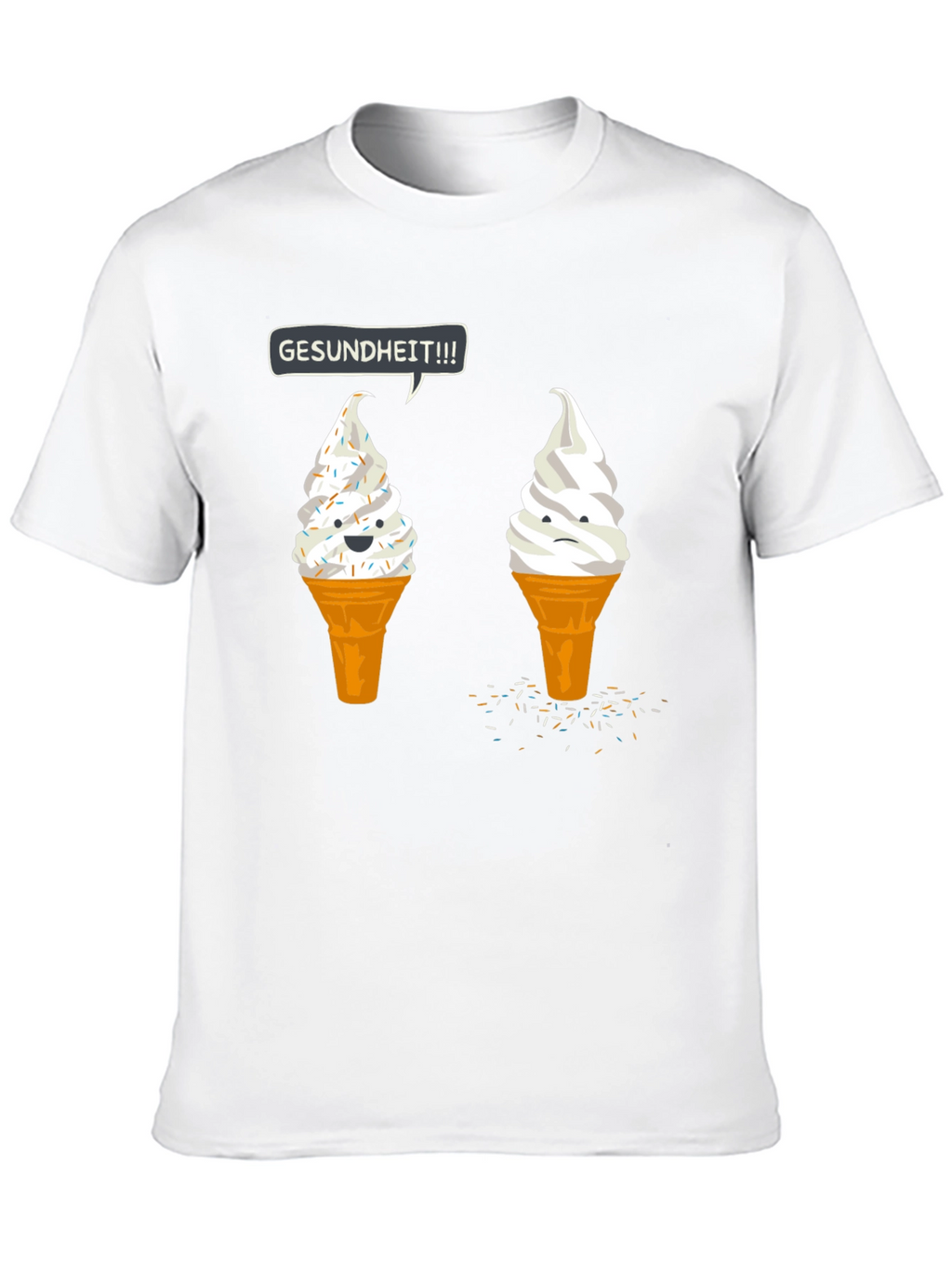 Gesundheit Ice Cream Graphic Tee