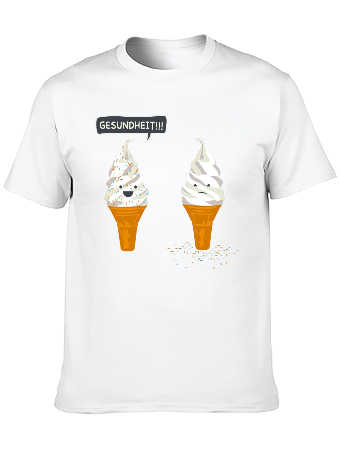 Gesundheit Ice Cream Graphic Tee