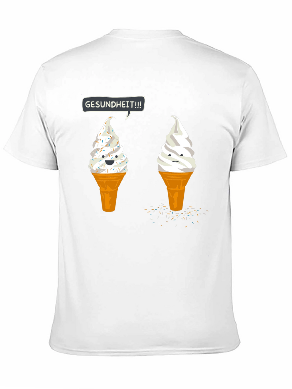Gesundheit Ice Cream Graphic Tee