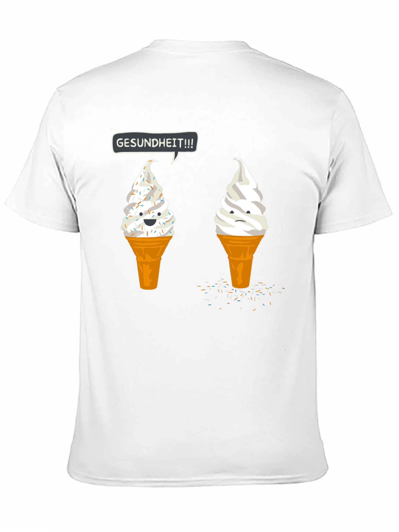 Gesundheit Ice Cream Graphic Tee
