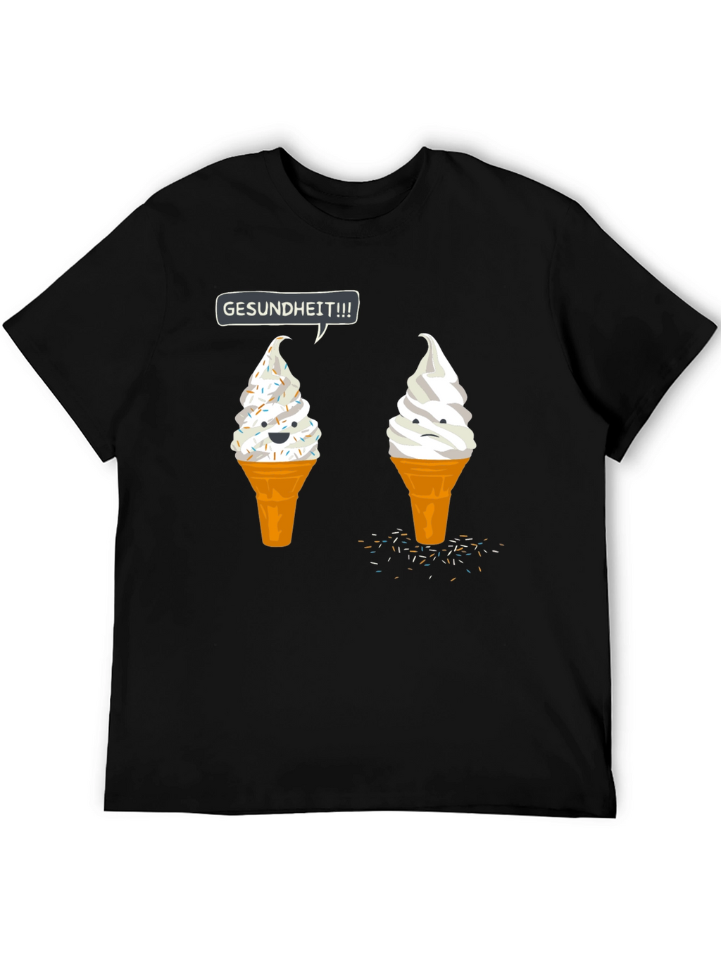 Gesundheit Ice Cream Graphic Tee