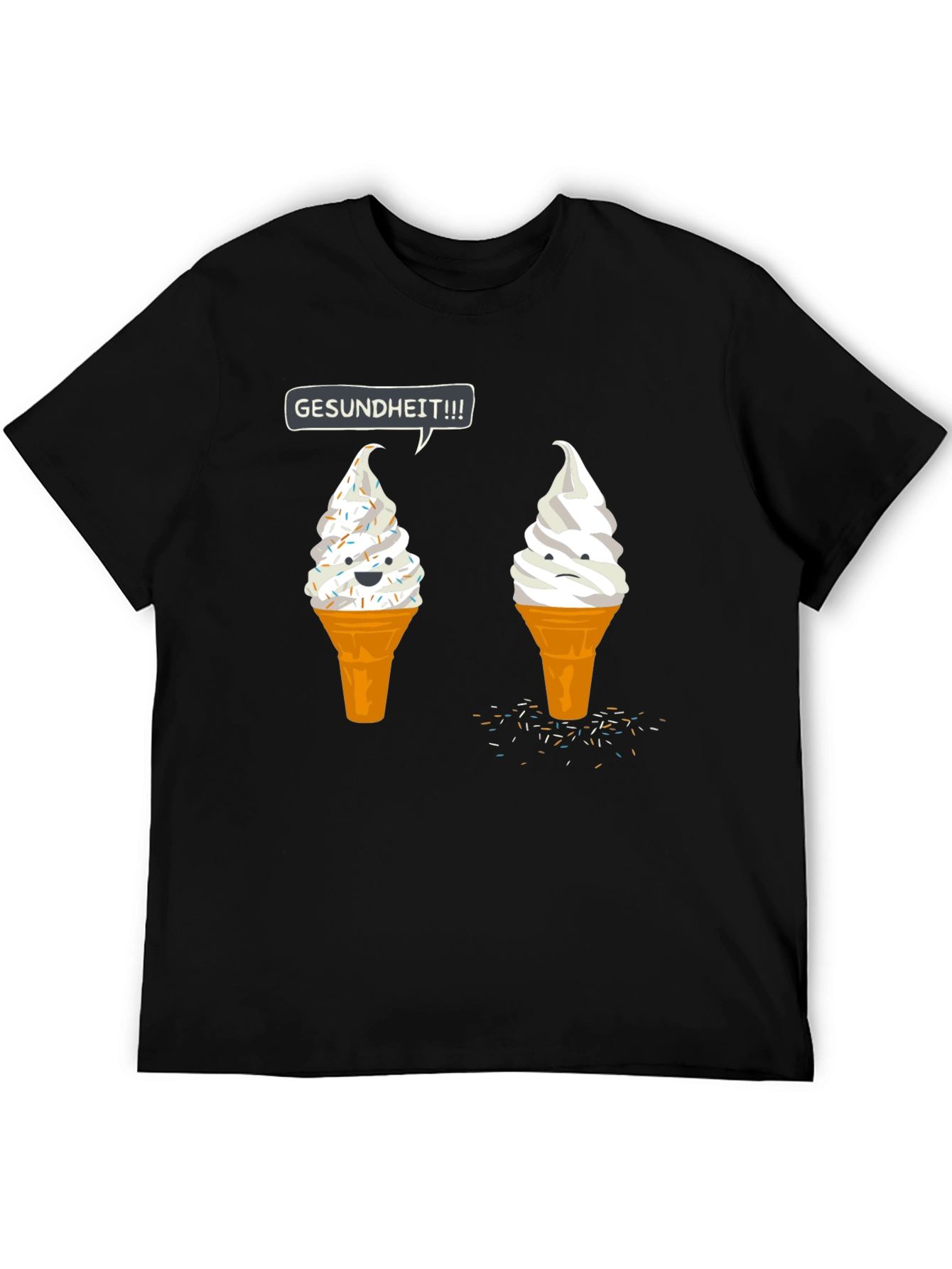 Gesundheit Ice Cream Graphic Tee