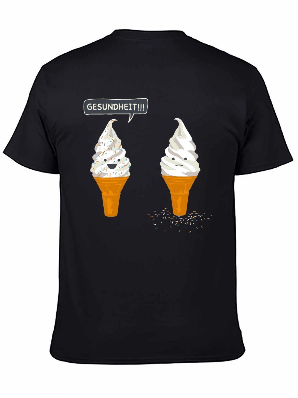 Gesundheit Ice Cream Graphic Tee