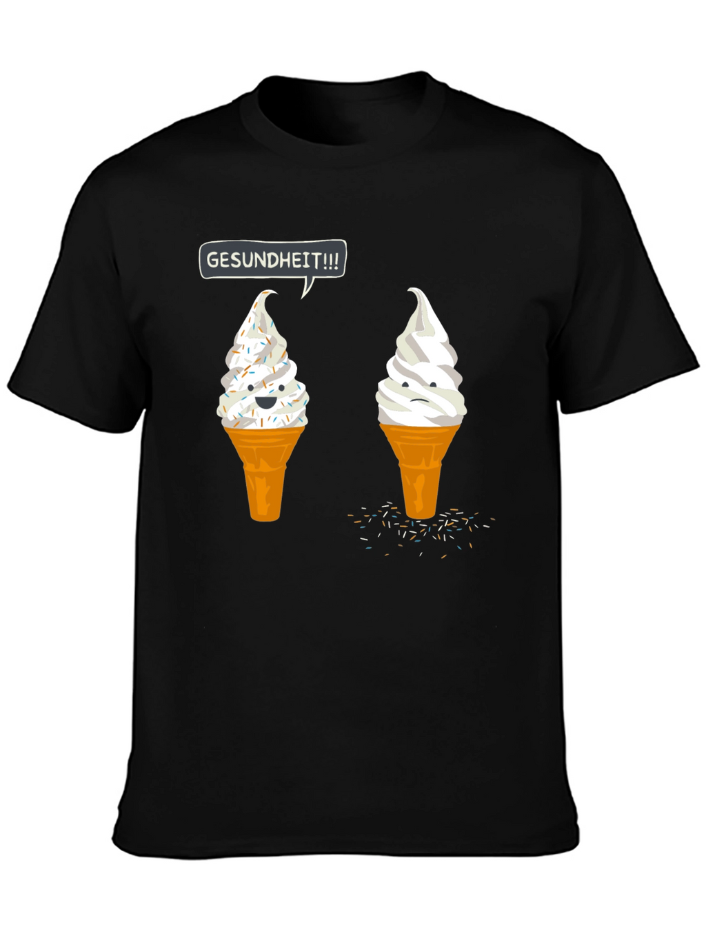 Gesundheit Ice Cream Graphic Tee