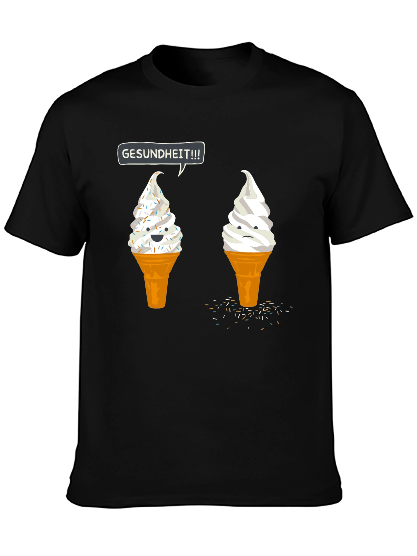 Gesundheit Ice Cream Graphic Tee