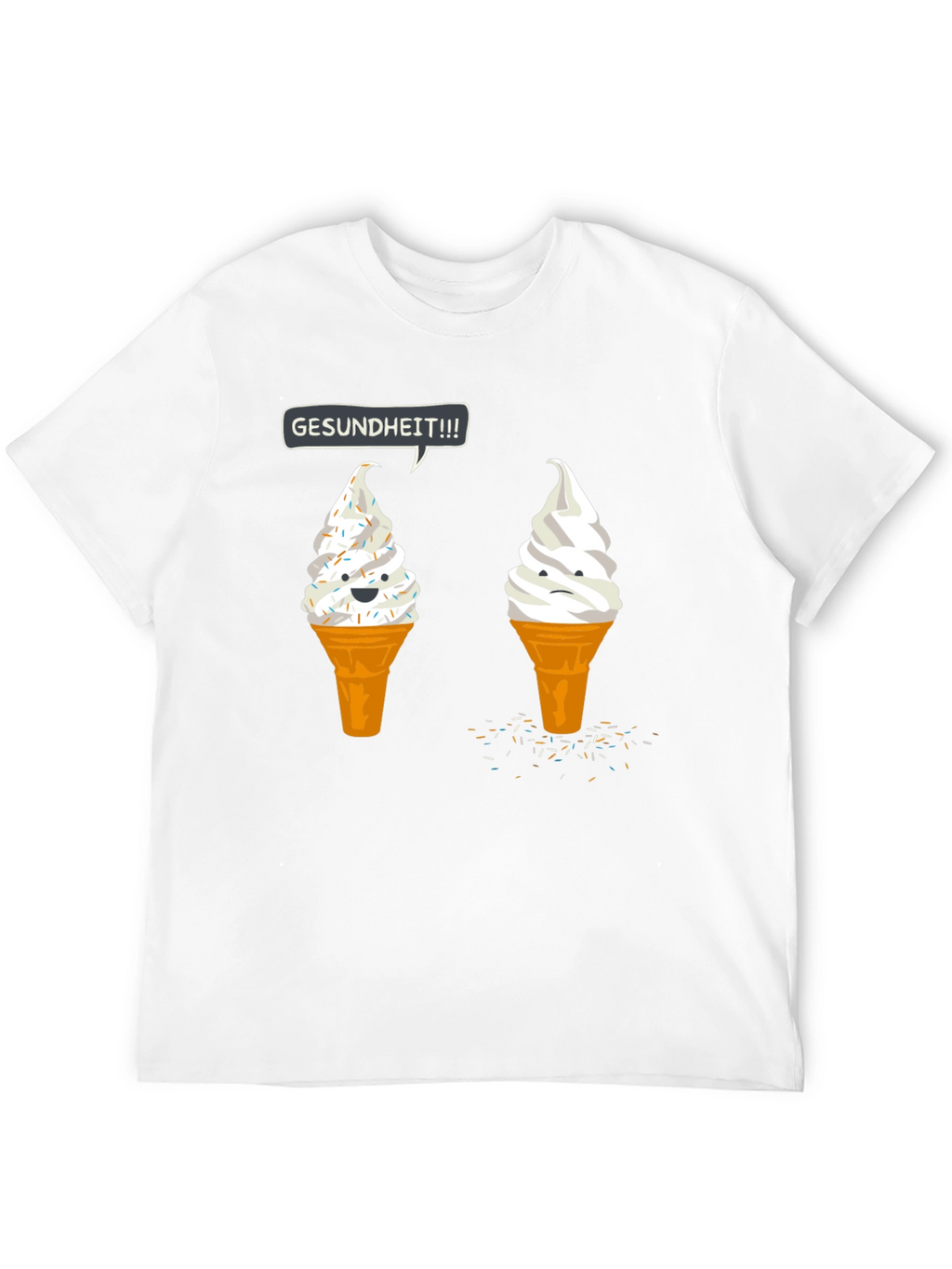 Gesundheit Ice Cream Graphic Tee