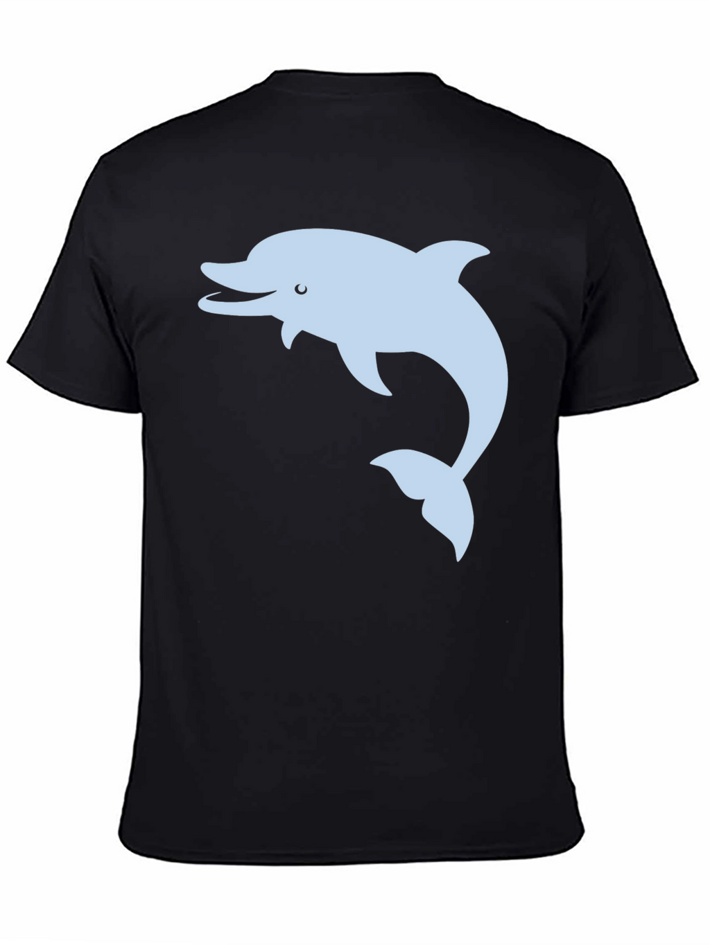 Dolphin Graphic Tee - Black