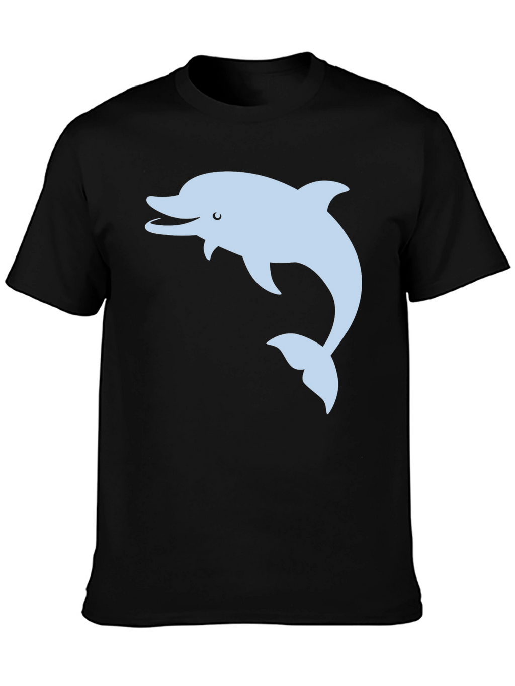 Dolphin Graphic Tee - Black