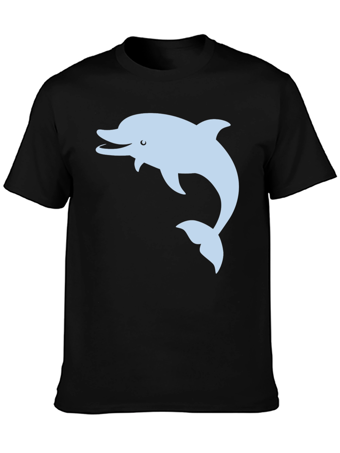 Dolphin Graphic Tee - Black