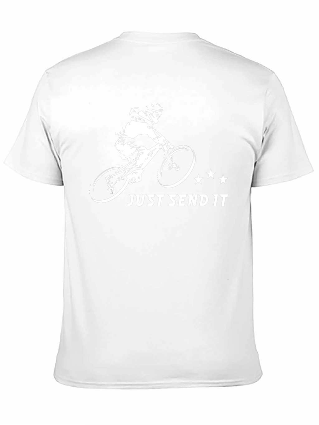 Just Send It Mountain Bike Graphic T-Shirt