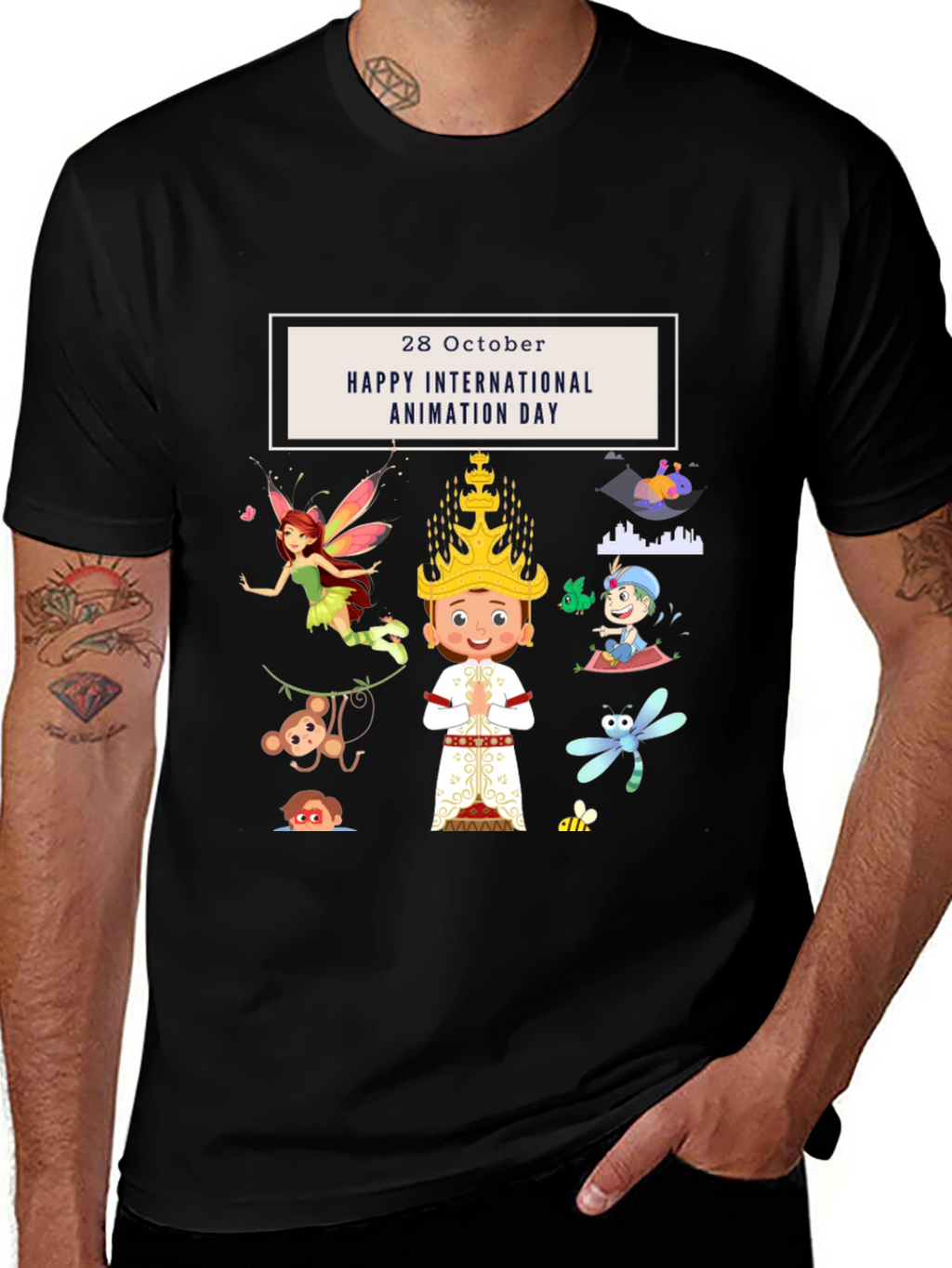 International Animation Day Graphic Tee