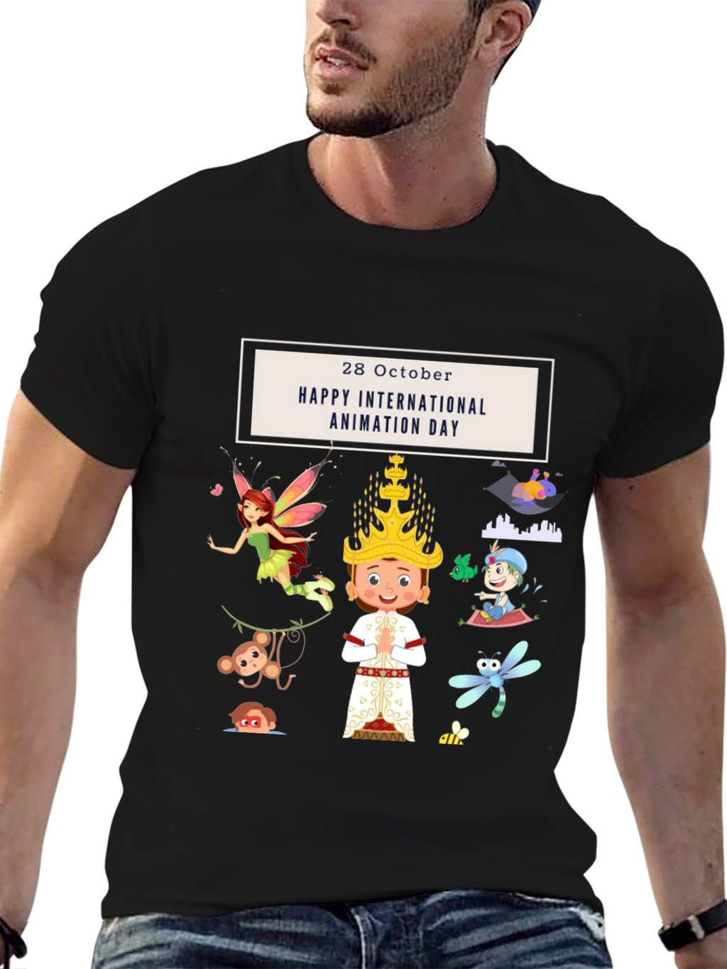 International Animation Day Graphic Tee