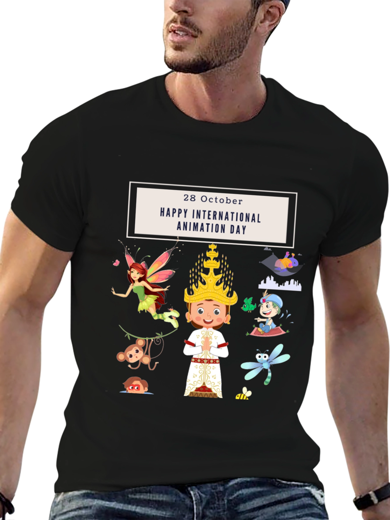 International Animation Day Graphic Tee
