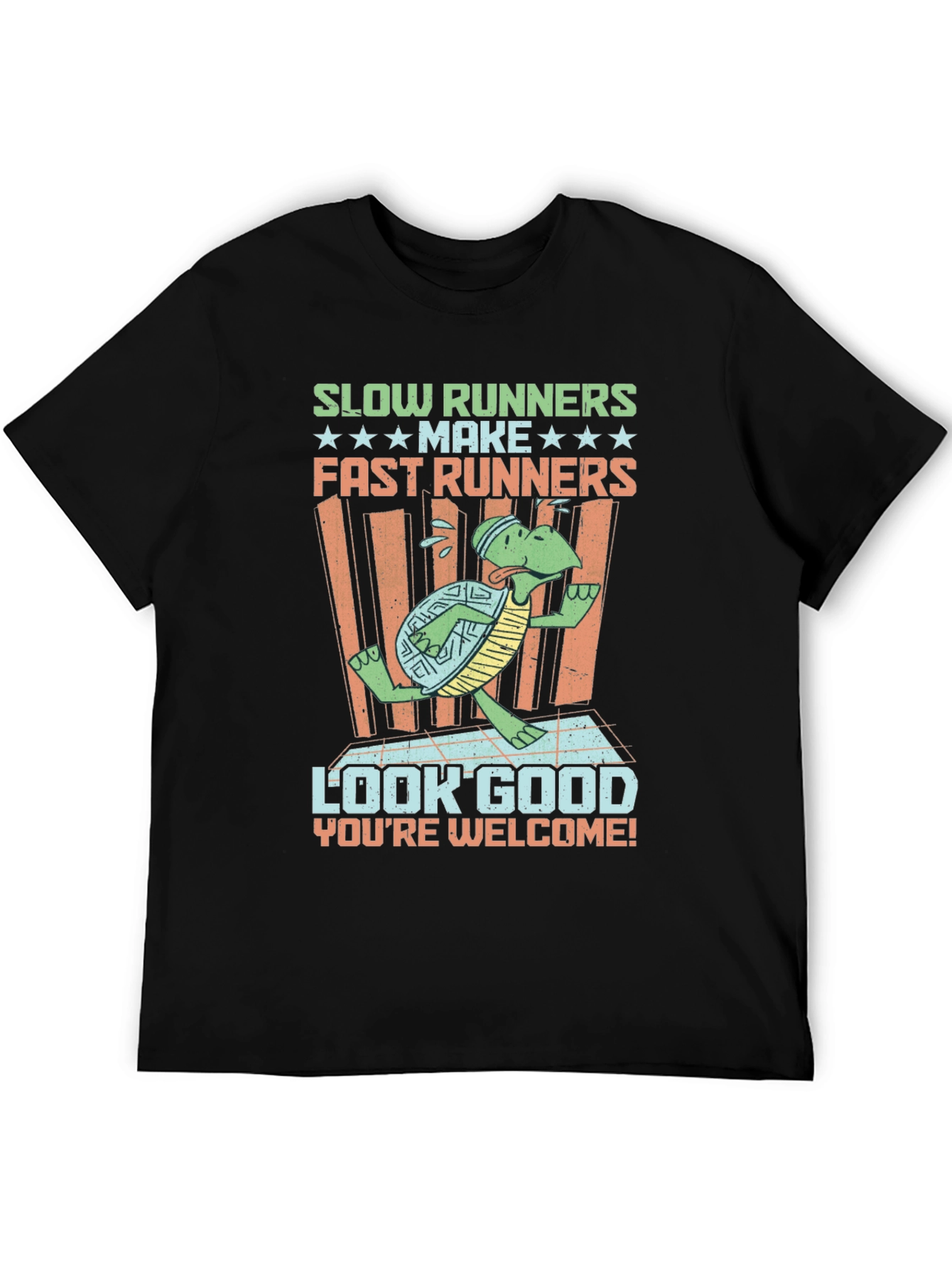 Funny Running Turtle T-Shirt - Slow Runners Make Fast Runners