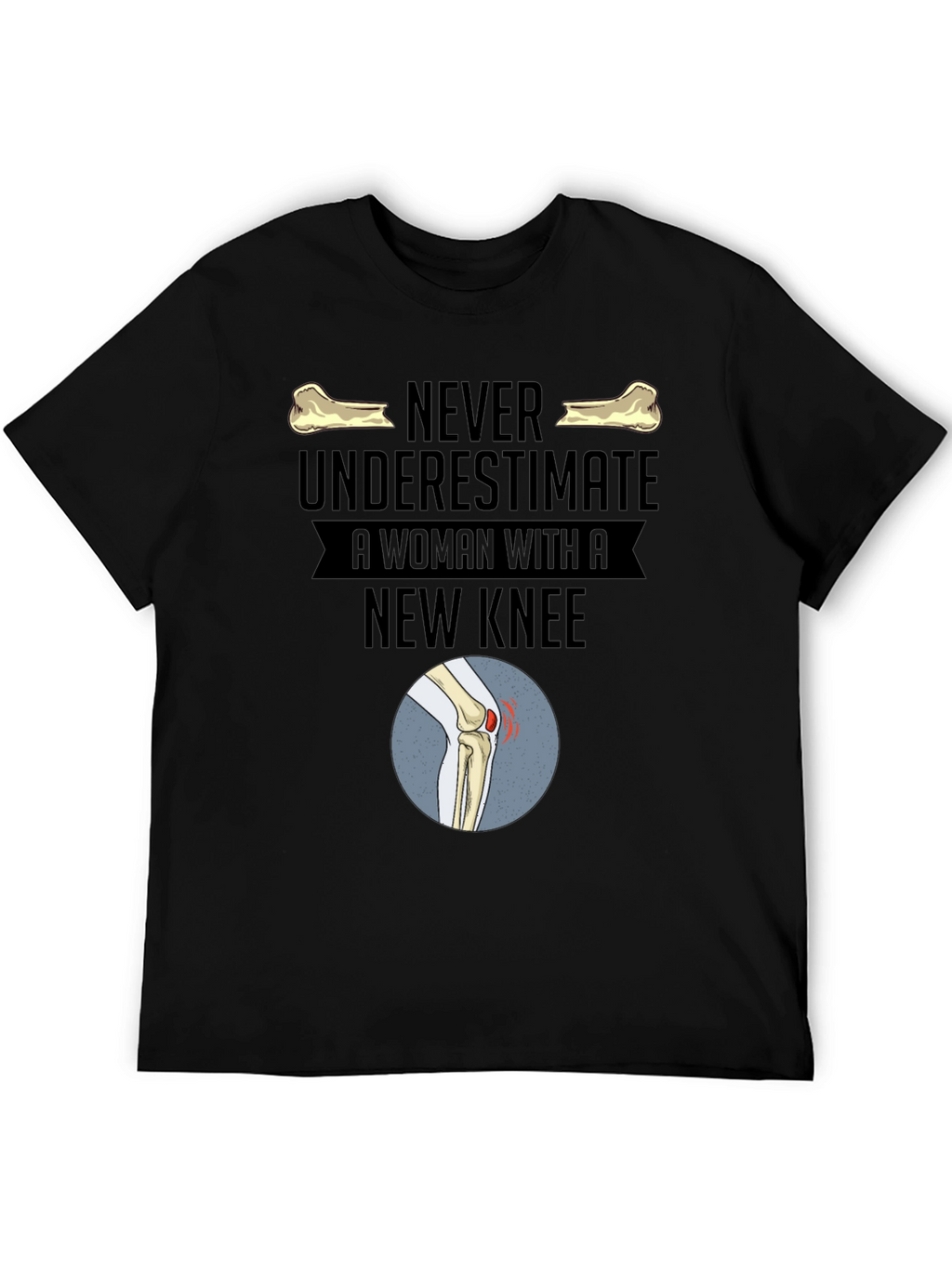 New Knee Woman Graphic Tee