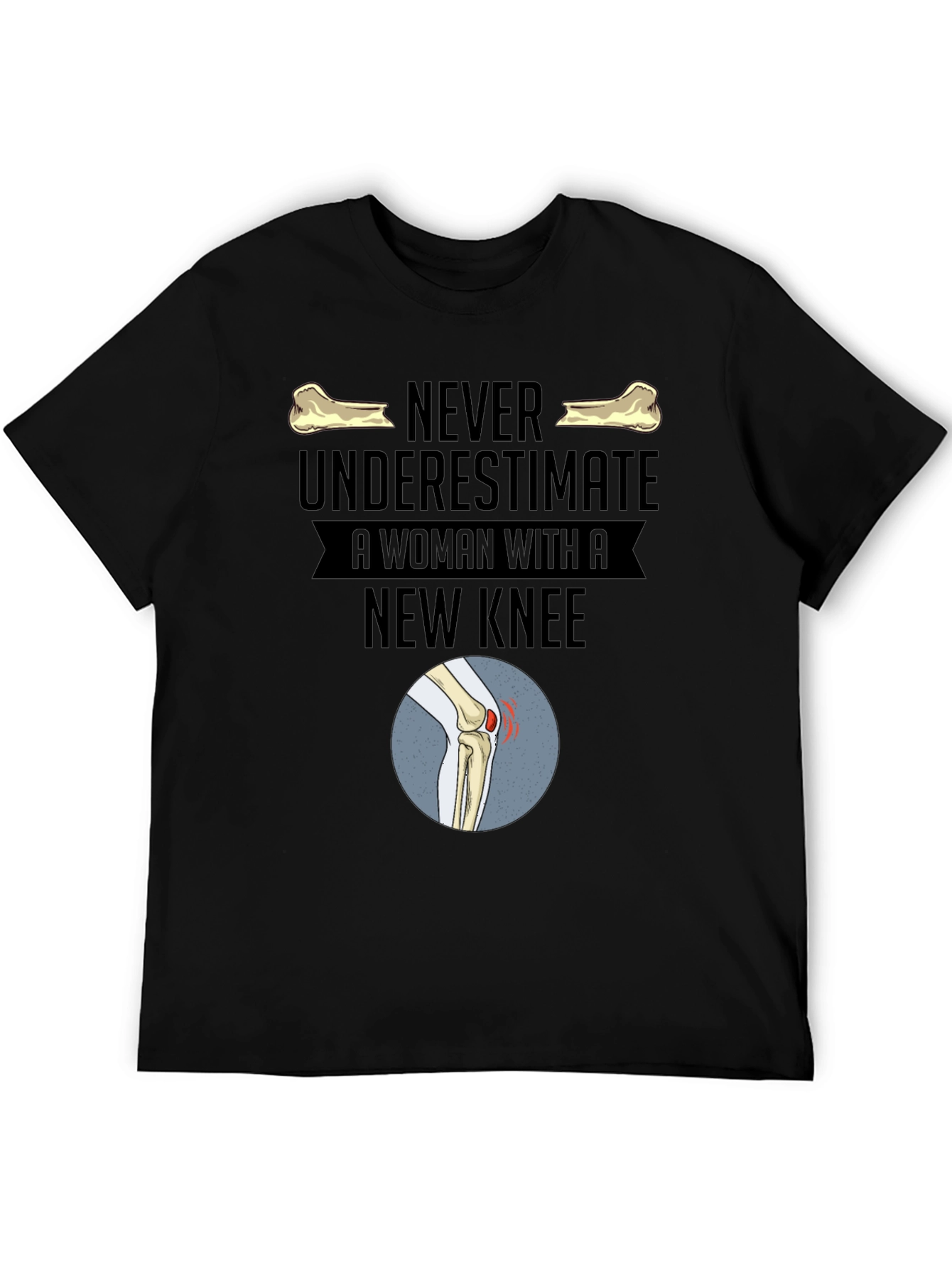 New Knee Woman Graphic Tee