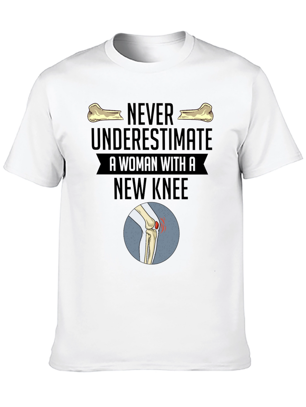 New Knee Woman Graphic Tee