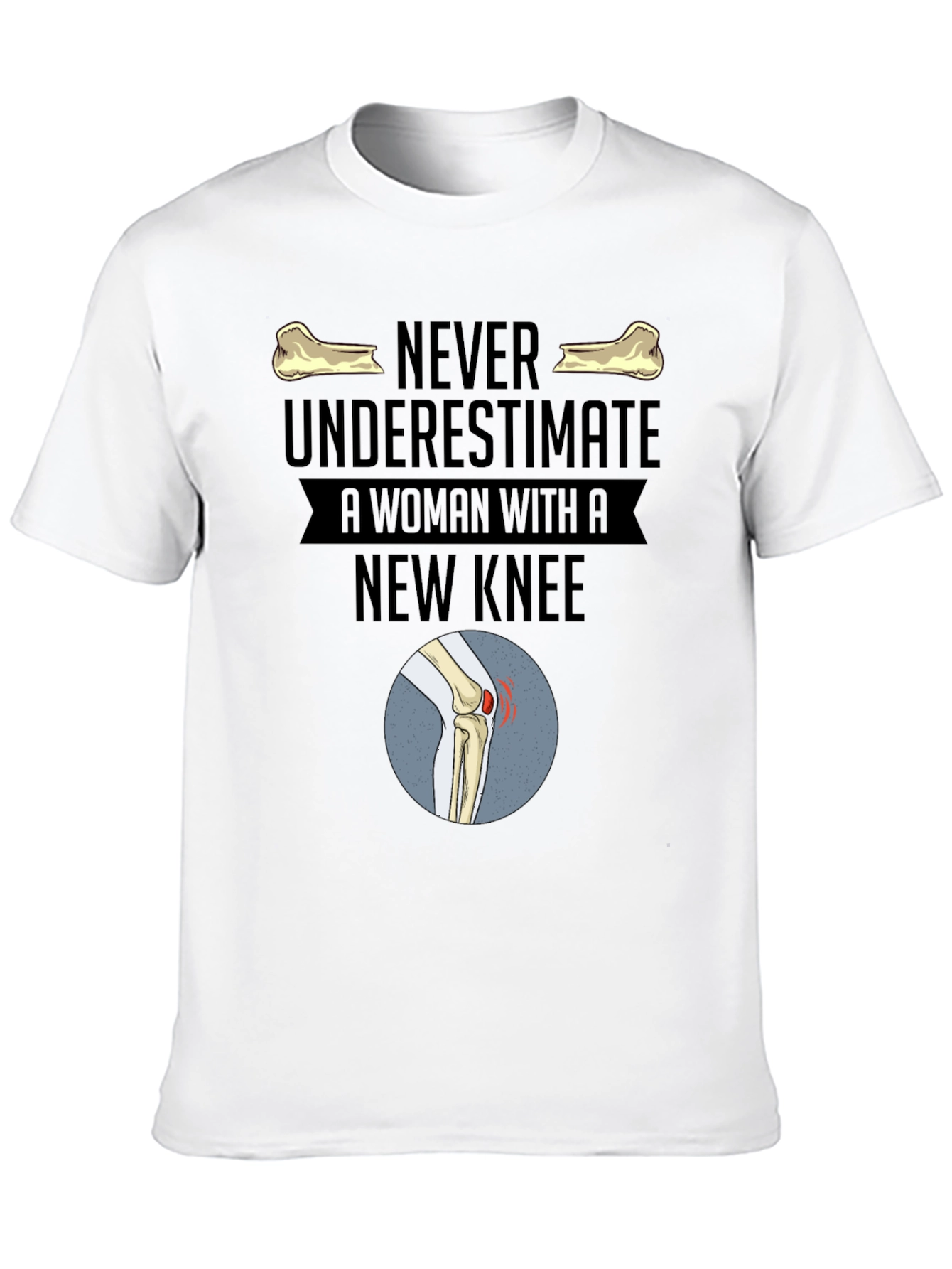 New Knee Woman Graphic Tee