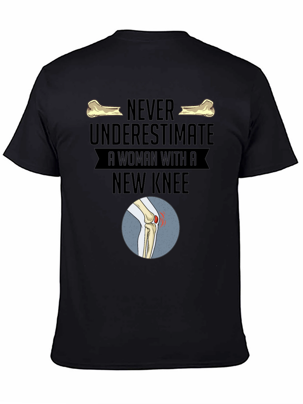 New Knee Woman Graphic Tee