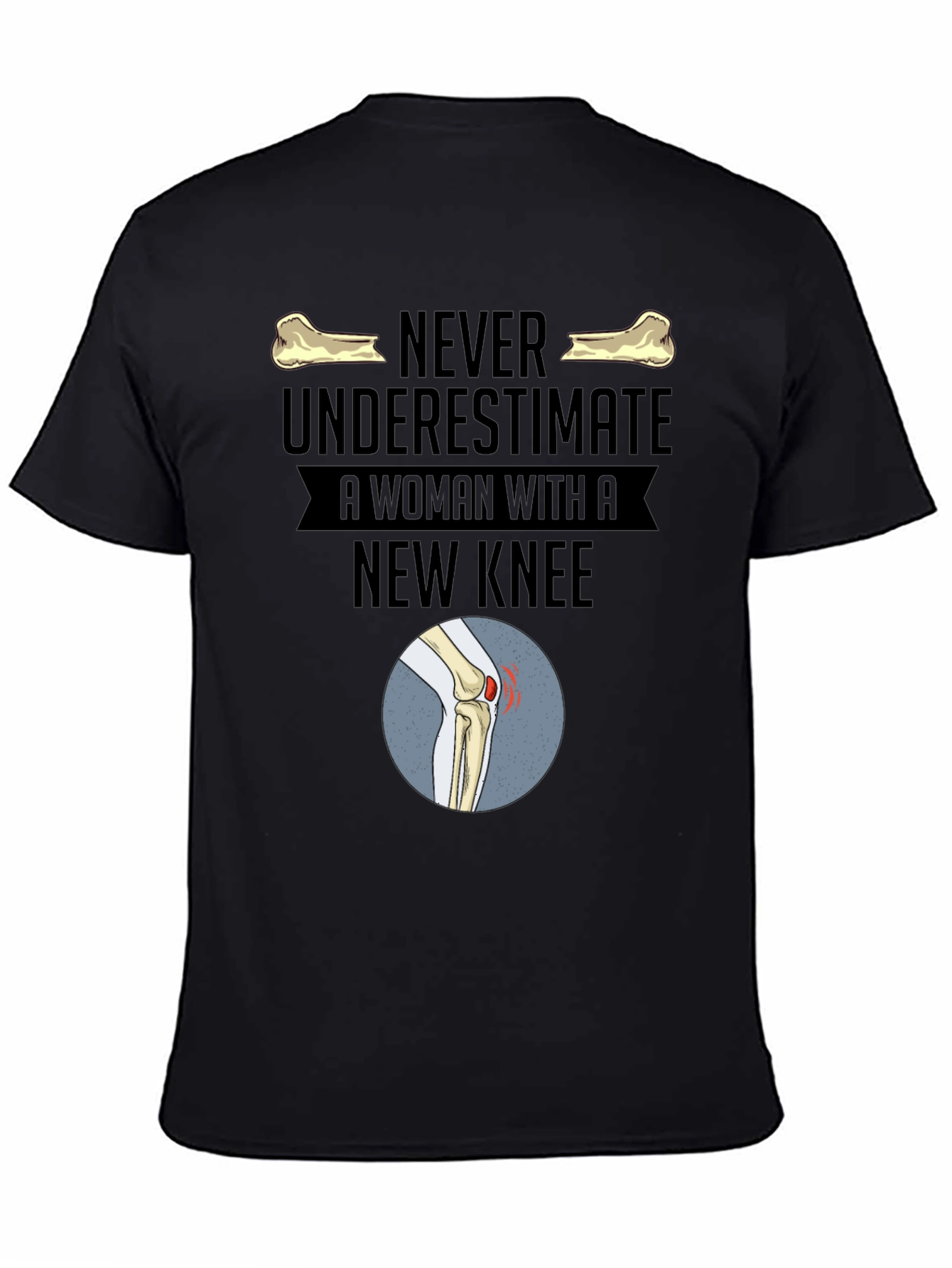 New Knee Woman Graphic Tee