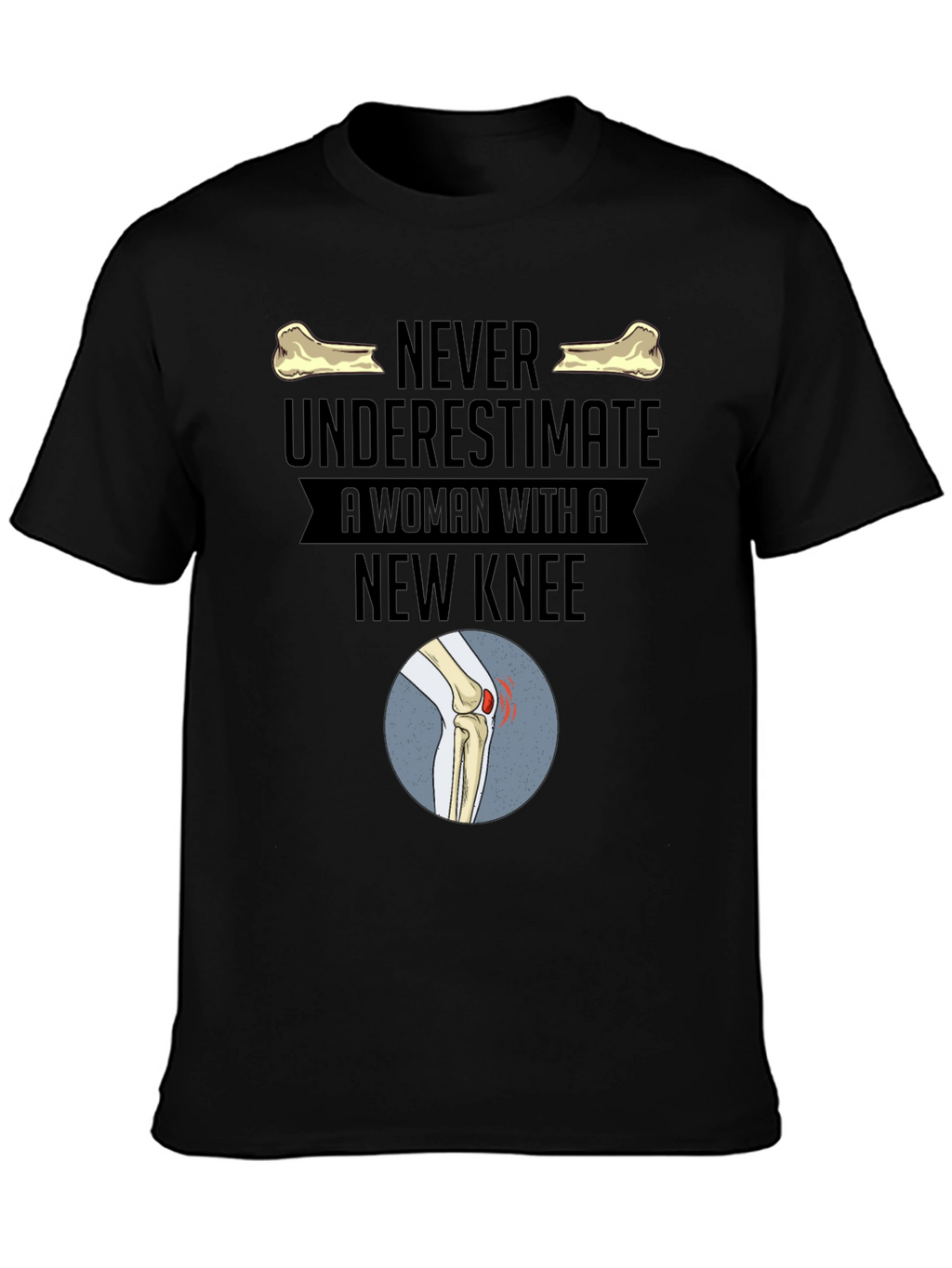 New Knee Woman Graphic Tee