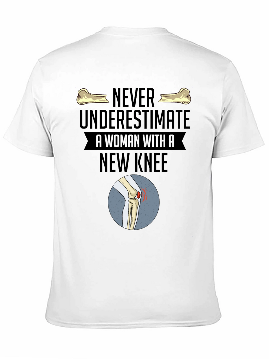 New Knee Woman Graphic Tee