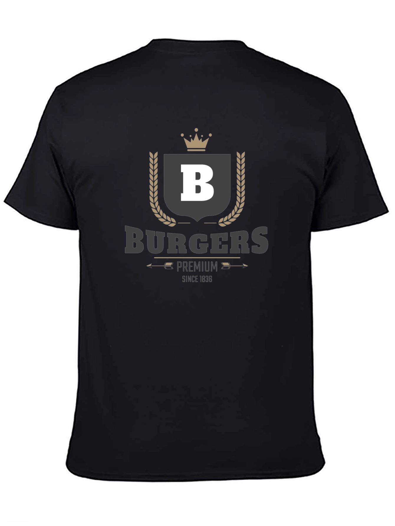 Burgers Premium T-Shirt - Black