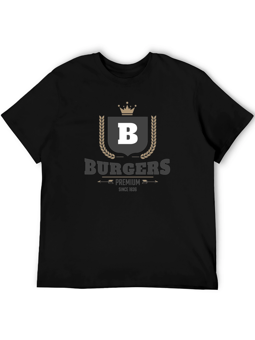 Burgers Premium T-Shirt - Black